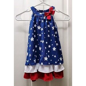 Good lad 4th of July Layered Dress, Size 3T, NWT